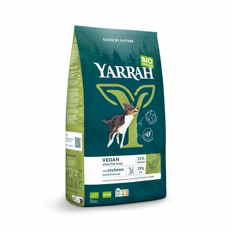 Yarrah Organic Petfood Yarrah Bio Hund Trockenfutter Erwachsene weizenfrei Vegan - Produktbild