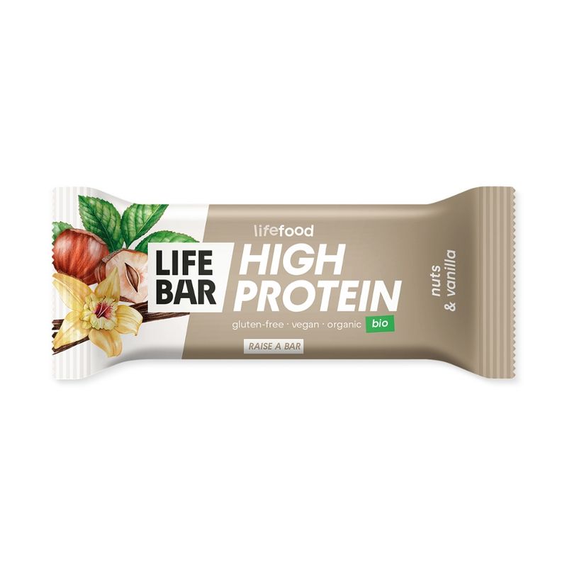 Lifefood  Lifefood Lifebar Protein Nüsse & Vanille - Produktbild