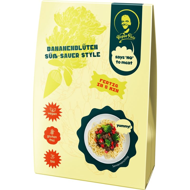 Vegan Pete Bananenblüten süß-sauer Style 250g - Produktbild