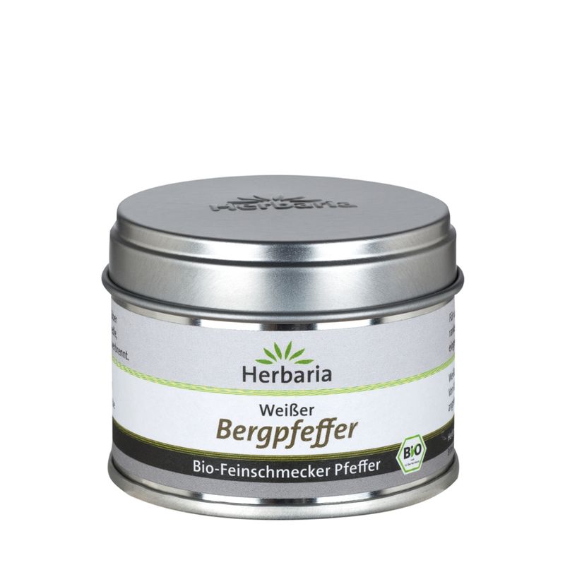 HERBARIA Weißer Bergpfeffer bio S-Dose - Produktbild