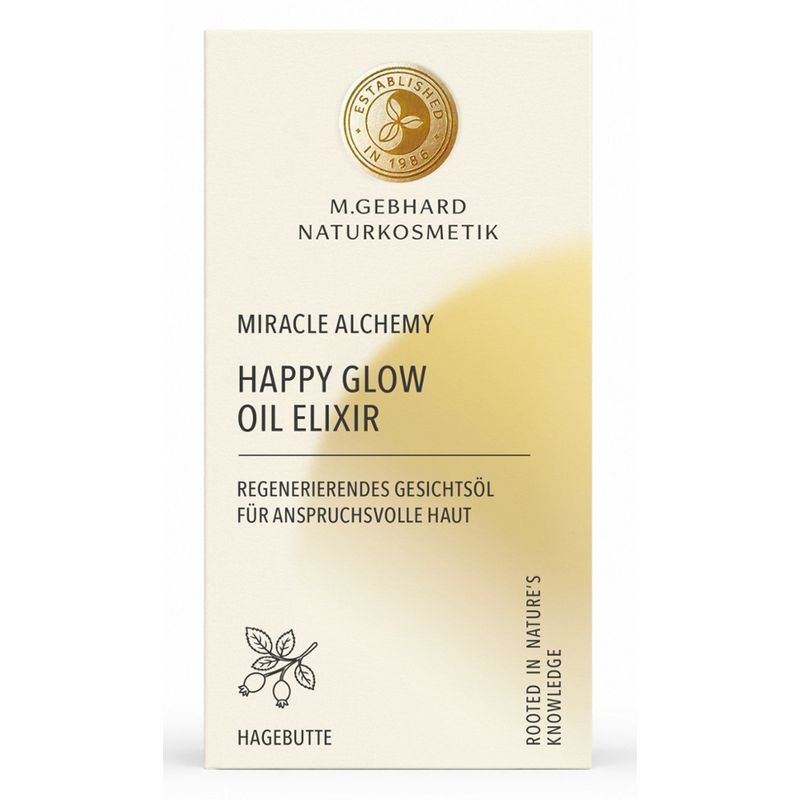 M. Gebhard Naturkosmetik HAPPY GLOW OIL ELIXIR - Miracle Alchemy - Produktbild