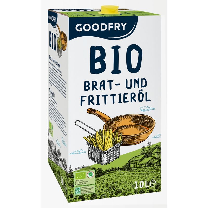 GOODFRY BIO Goodfry BIO Brat- und Frittieröl 10l BiB EU - Produktbild
