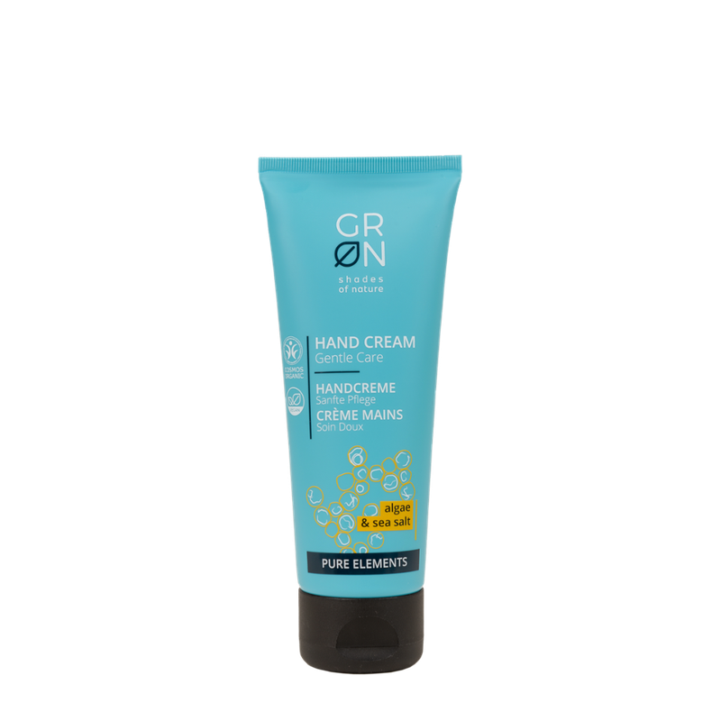 GRN GRN [GRÜN] Handcreme Sanfte Pflege Meersalz & Alge - Pure Elements - Produktbild