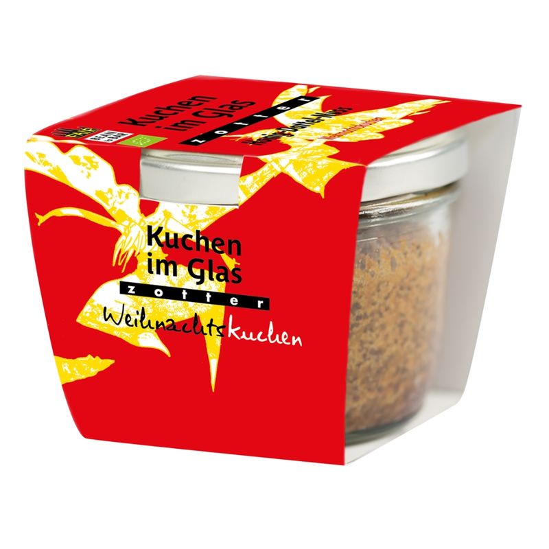 Zotter Schokolade Weihnachtskuchen - Honig-Dattel-Nuss - Produktbild