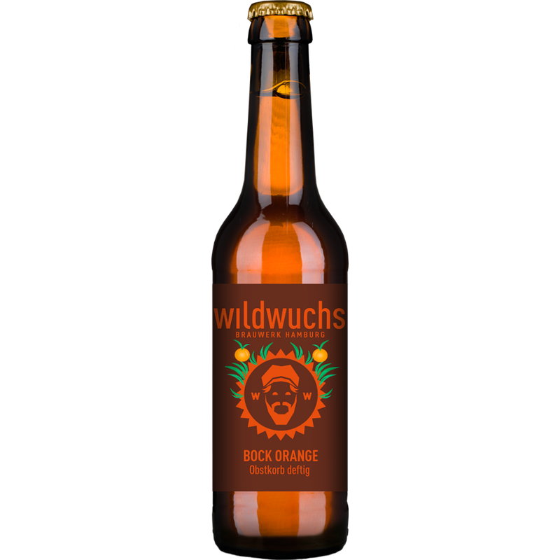 Wildwuchs Brauwerk Hamburg Bock Orange - Produktbild