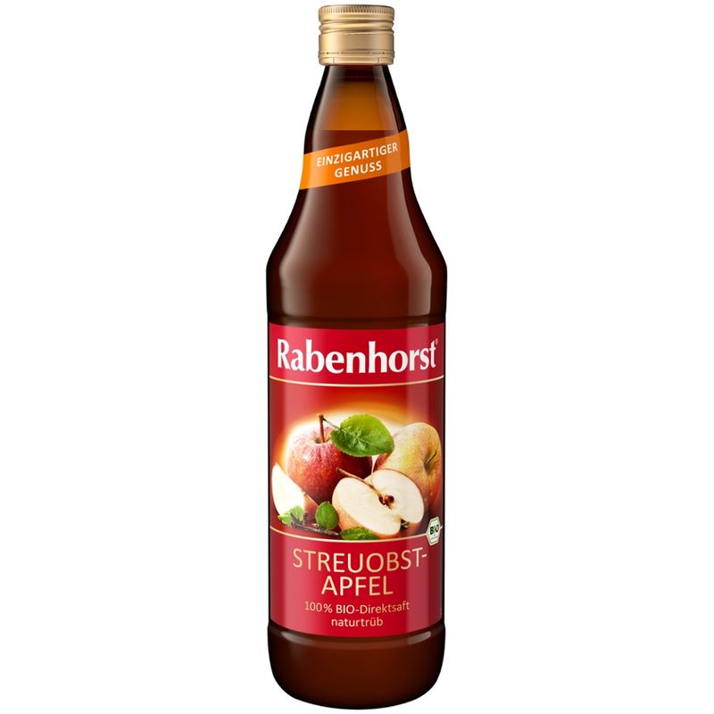 Rabenhorst Streuobst-Apfel naturtrüb BIO - Produktbild