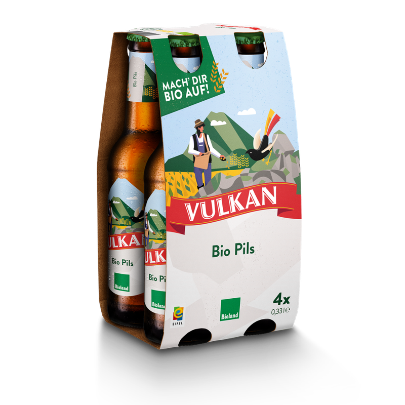 VULKAN Vulkan BIO Pils Fourpack - Produktbild