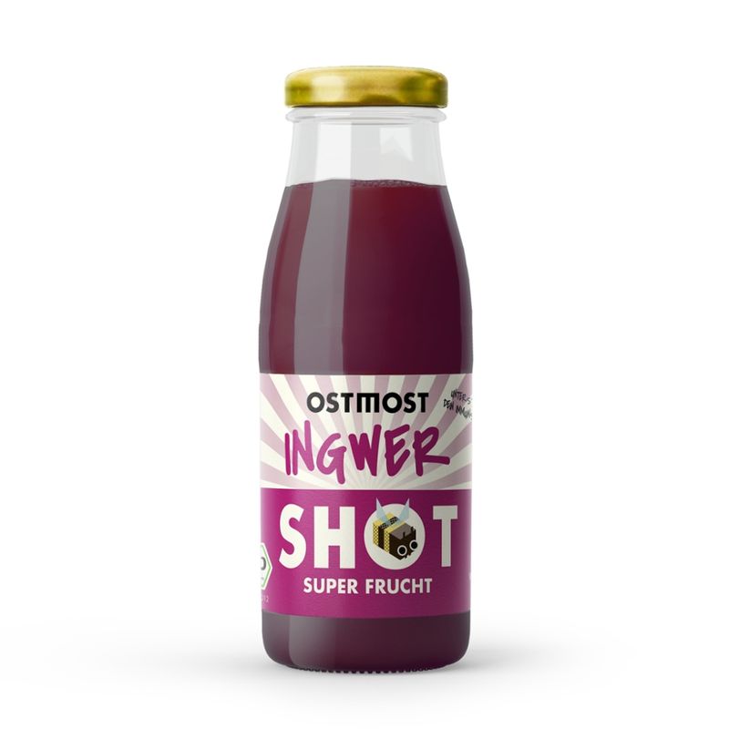 OSTMOST OSTMOST Bio Ingwer Shot Super Frucht 250ml - Produktbild