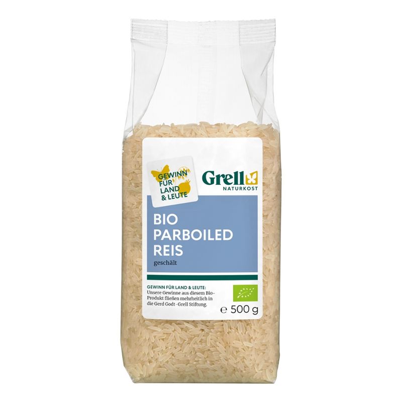 Grell Naturkost Parboiled Reis - Produktbild