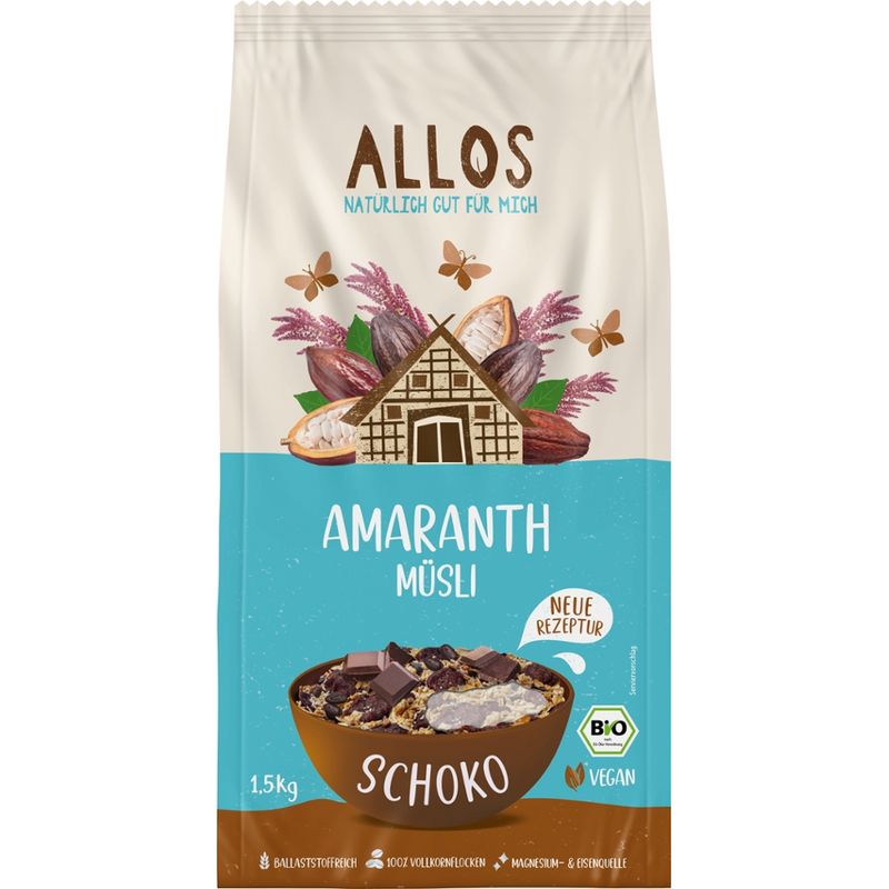 Allos Amaranth Müsli Schoko - Produktbild