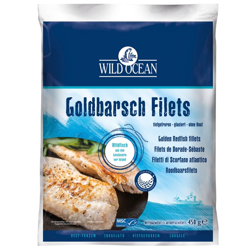 Wild Ocean Goldbarsch Filets - Produktbild