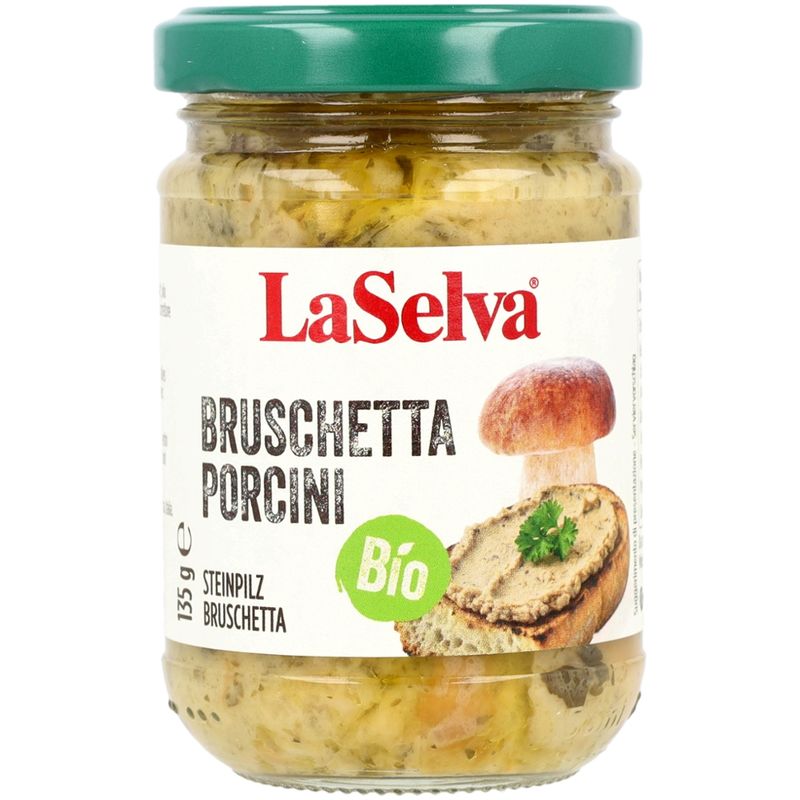 LaSelva Steinpilz Bruschetta - Zubereitung aus Steinpilzen - Produktbild