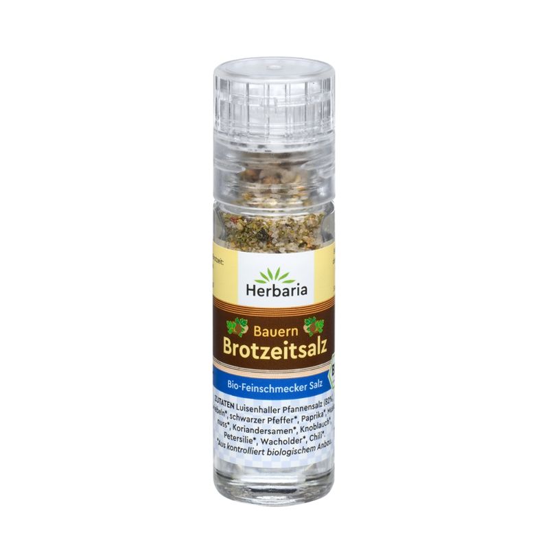 HERBARIA Bauern Brotzeitsalz bio Mini-Mühle - Produktbild