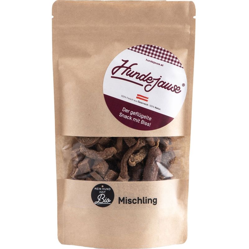 Hundejause Hundejause Bio JausenMischling, verschiedene Hunde-Leckerli 100g - Produktbild