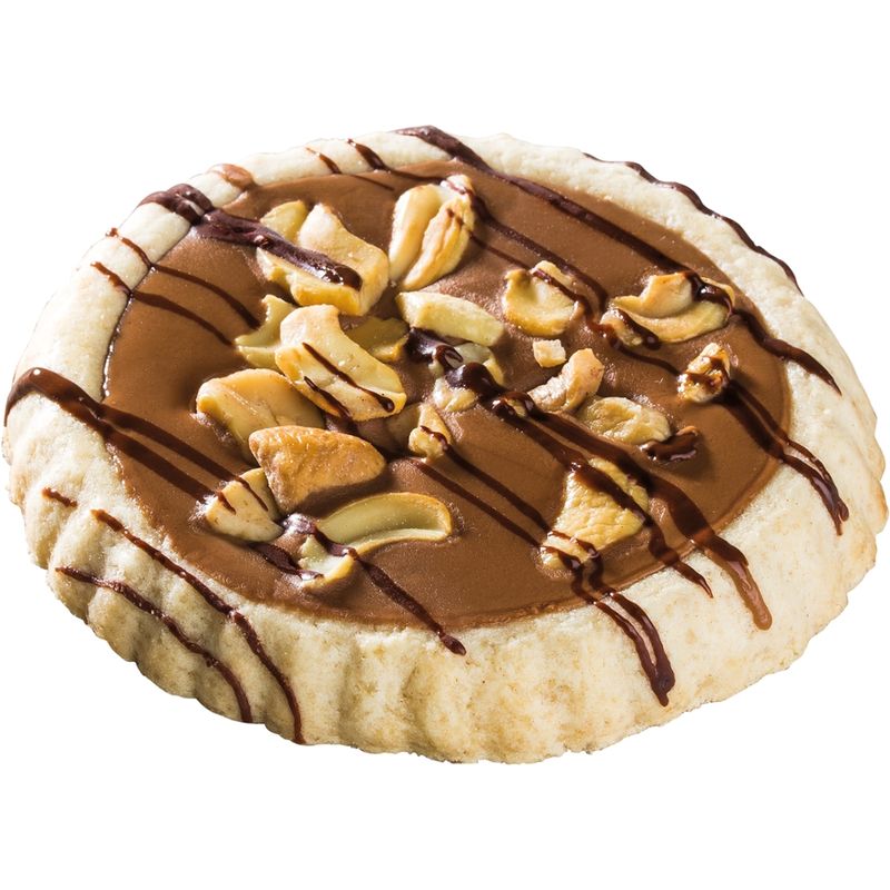 Rosengarten Rosengarten Nougat-Cashew-Tartelette 50g - Produktbild