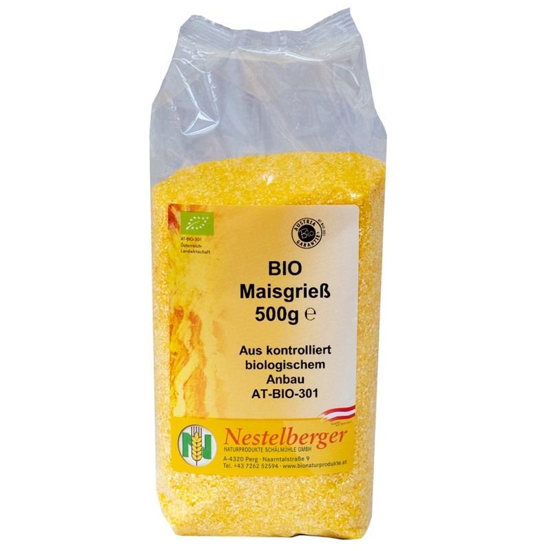Nestelberger Bio Maisgrieß 500g - Produktbild
