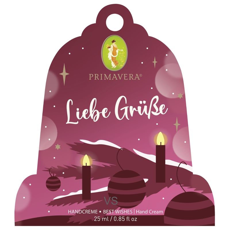 PRIMAVERA Geschenkanhänger Liebe Grüße - Produktbild