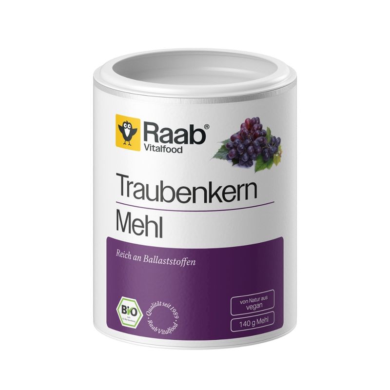 Raab Vitalfood BIO Traubenkernmehl - Produktbild