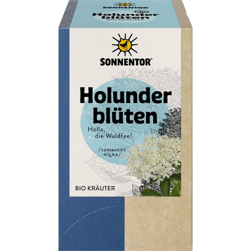 Sonnentor Holunderblüten, Doppelkammerbeutel - Produktbild