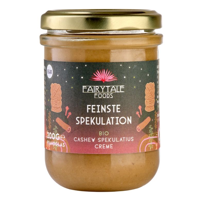 Fairytale Foods Feinste Spekulation, 200g (Spekulatius-Creme) - Produktbild