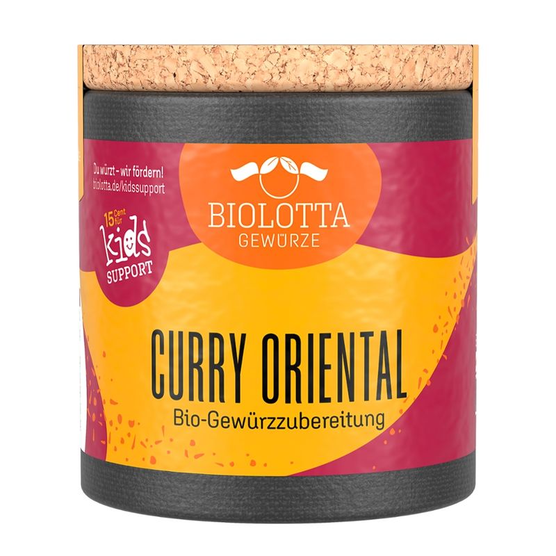 Biolotta Biolotta Korkdose Curry Oriental Bio-Gewürzzubereitung - Produktbild
