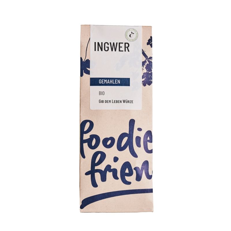 foodie & friends BIO Ingwer gemahlen Tüte - Produktbild