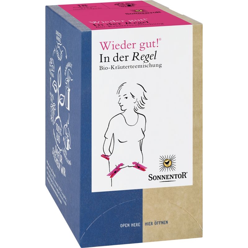 Sonnentor In der Regel Tee Wieder gut!®, Doppelkammerbeutel - Produktbild