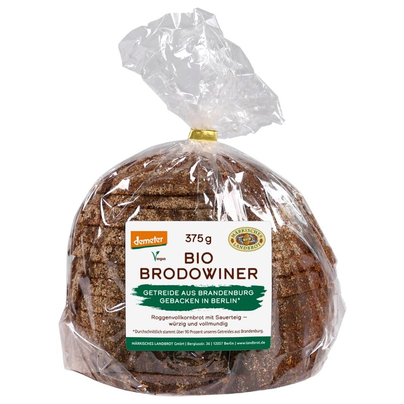 Märkisches Landbrot Brodowiner 375g - Produktbild