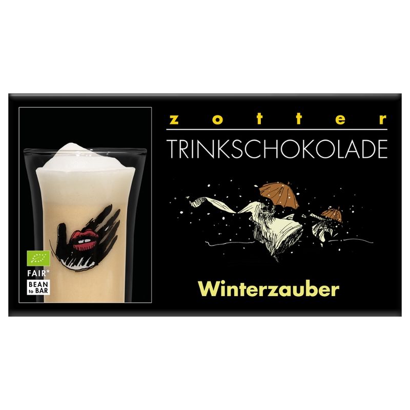 Zotter Schokolade Trinkschokolade Winterzauber - Produktbild