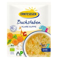 Buchstaben Klare Suppe Bio - Produktbild