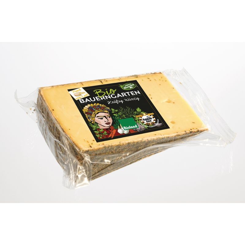 Baldauf Käse Baldauf Bio Bauerngarten 300g egalisiert - Produktbild