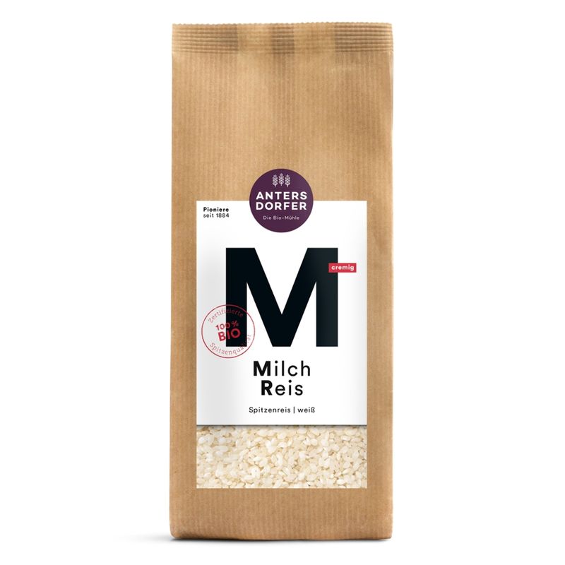 Antersdorfer - Die Bio-Mühle Bio Milch Reis weiß - Produktbild
