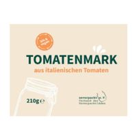 Bio Tomatenmark aus italienischen Tomaten im Glas 210g - Produktbild