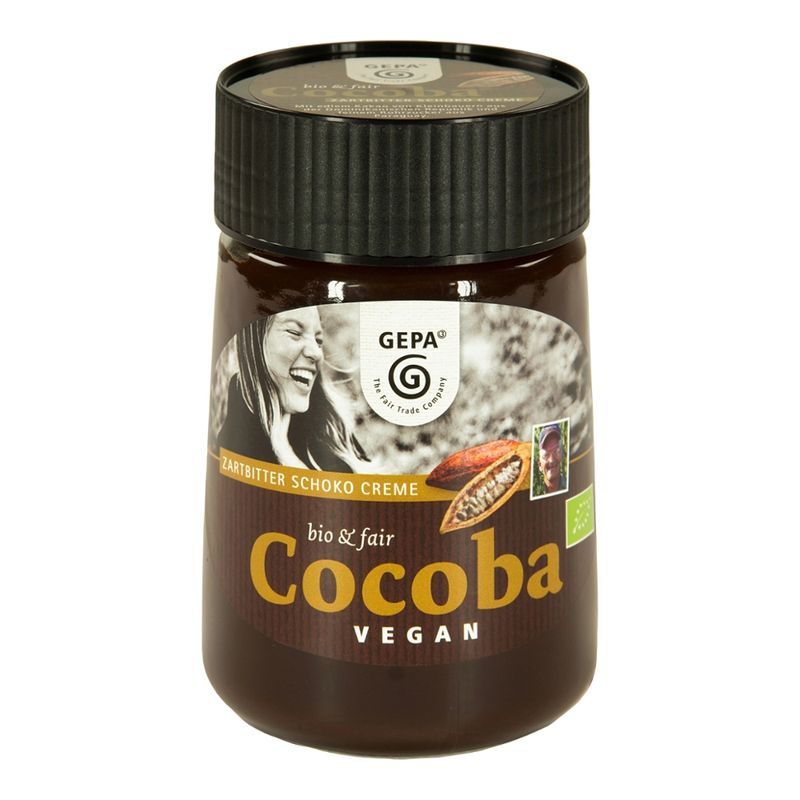 GEPA - The Fair Trade Company Bio Cocoba Zartbitter Schoko Creme vegan - Produktbild