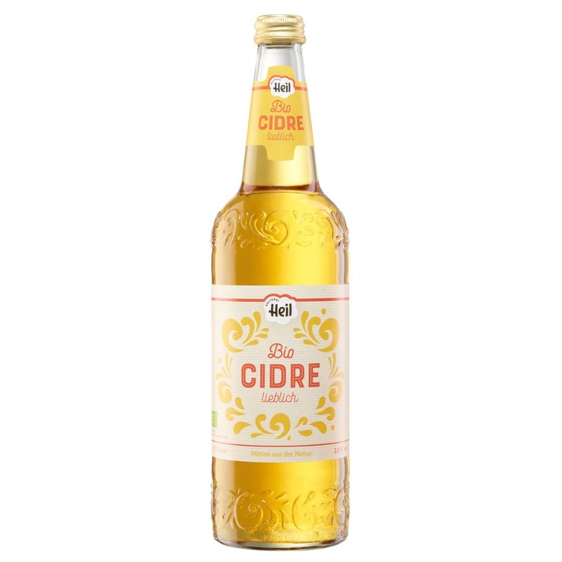 Kelterei Heil OHG Bio Apfel Cidre lieblich - Produktbild