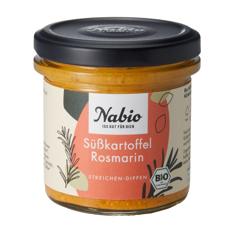 Nabio Nabio Mediterraner Aufstrich Süßkartoffel Rosmarin - Produktbild
