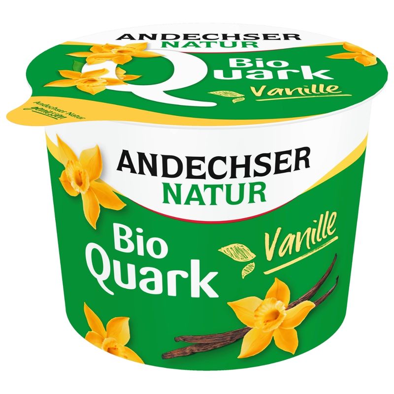 Andechser Natur Bio Fruchtquark Vanille 20% - Produktbild