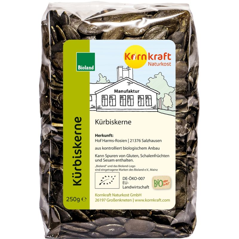 Kornkraft Kürbiskerne Bioland - Produktbild