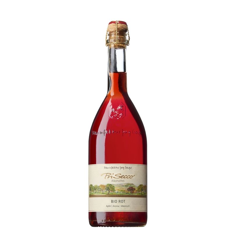 Manufaktur Jörg Geiger PriSecco Bio Rot Apfel l Aronia l Mädesüß - Produktbild