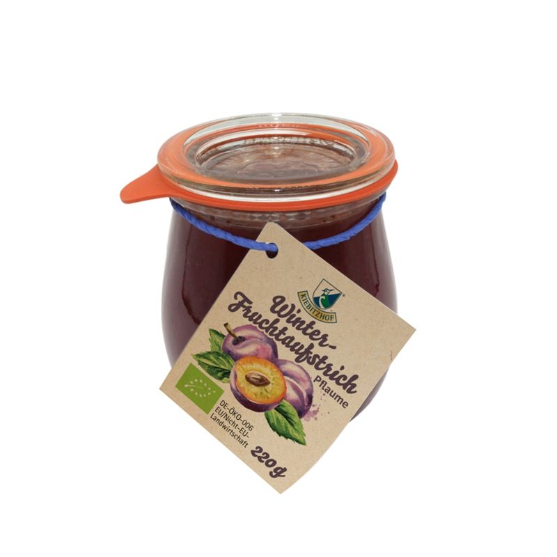 Kiebitzhof Winter-Fruchtaufstrich Pflaume - Produktbild
