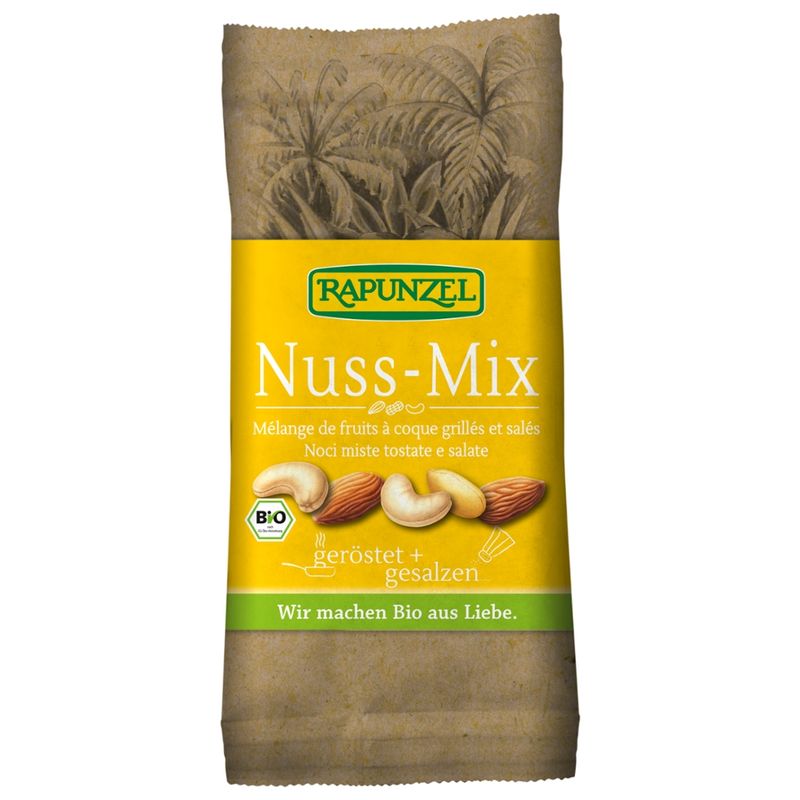 Rapunzel Nuss-Mix geröstet, gesalzen - Produktbild