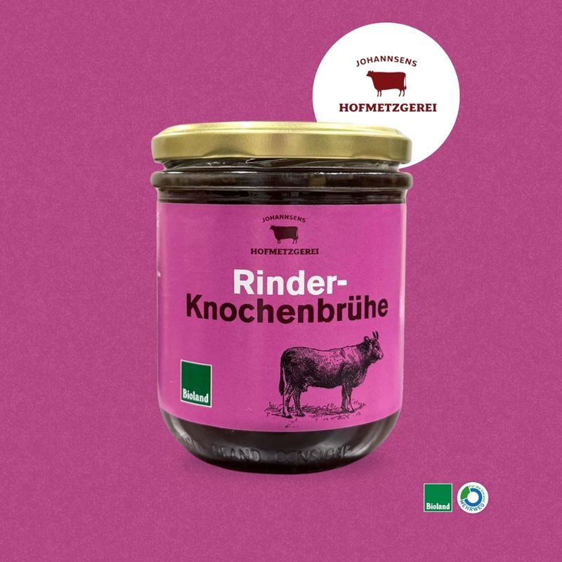 ALLERLIEBE ALLERLIEBE BIOLAND-Rinderknochenbrühe 380g - Produktbild