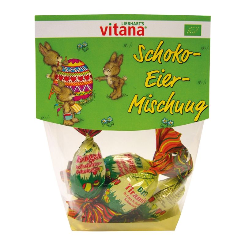 vitana Gesunde Ernährung Bio-Schoko-Eier Mischung 6Tüten - Produktbild