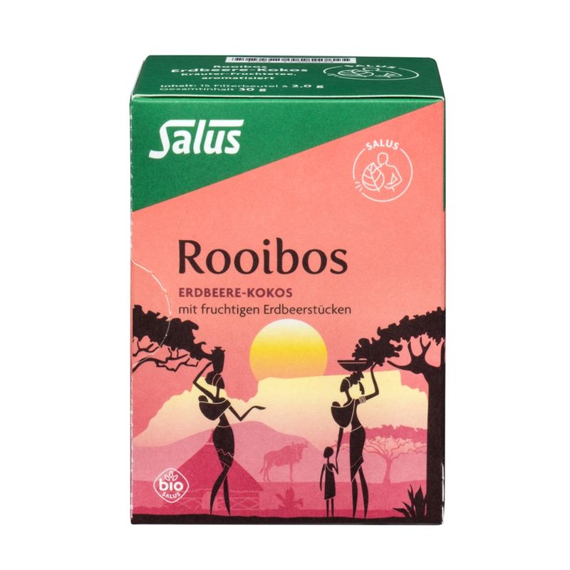 Salus® Rooibos Erdbeere-Kokos bio 15 FB - Produktbild