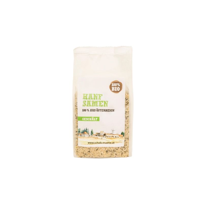 Schalk Mühle 300 g Bio Österreichische Hanfsamen geschält - Produktbild