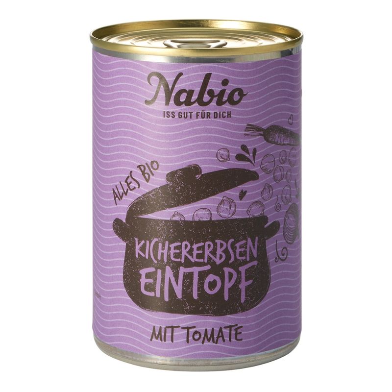 Nabio Nabio Eintopf Kichererbsen Eintopf - Produktbild
