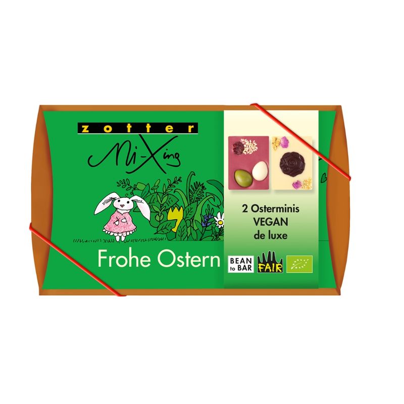 Zotter Schokolade 2 Osterminis de luxe - Produktbild