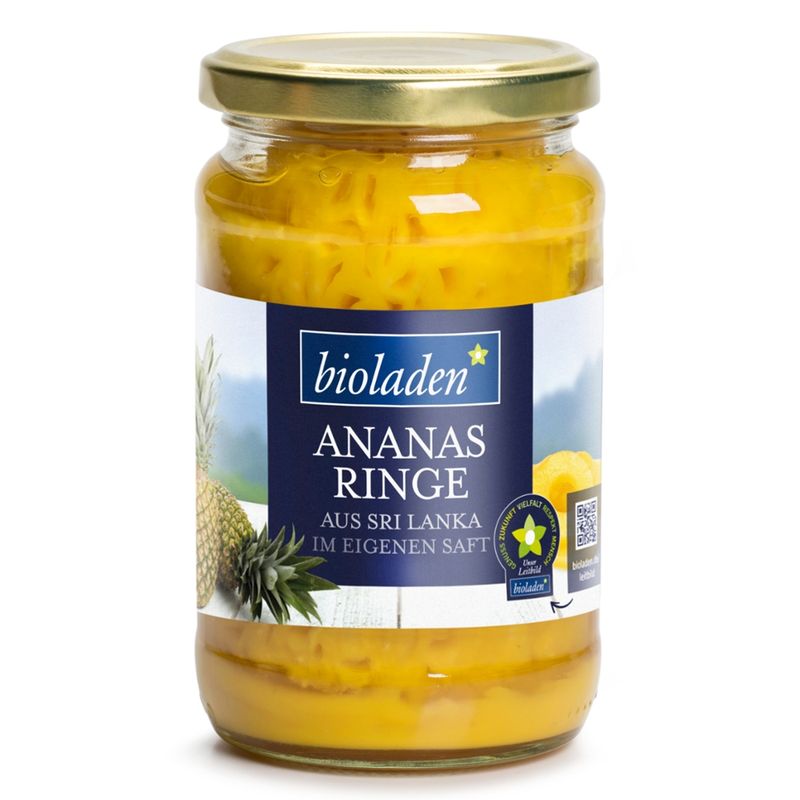 bioladen Ananasringe im eigenen Saft - Produktbild