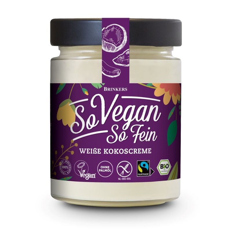 So Vegan So Fein So Vegan So Fein Bio Weisse Kokos Creme 270g - Produktbild