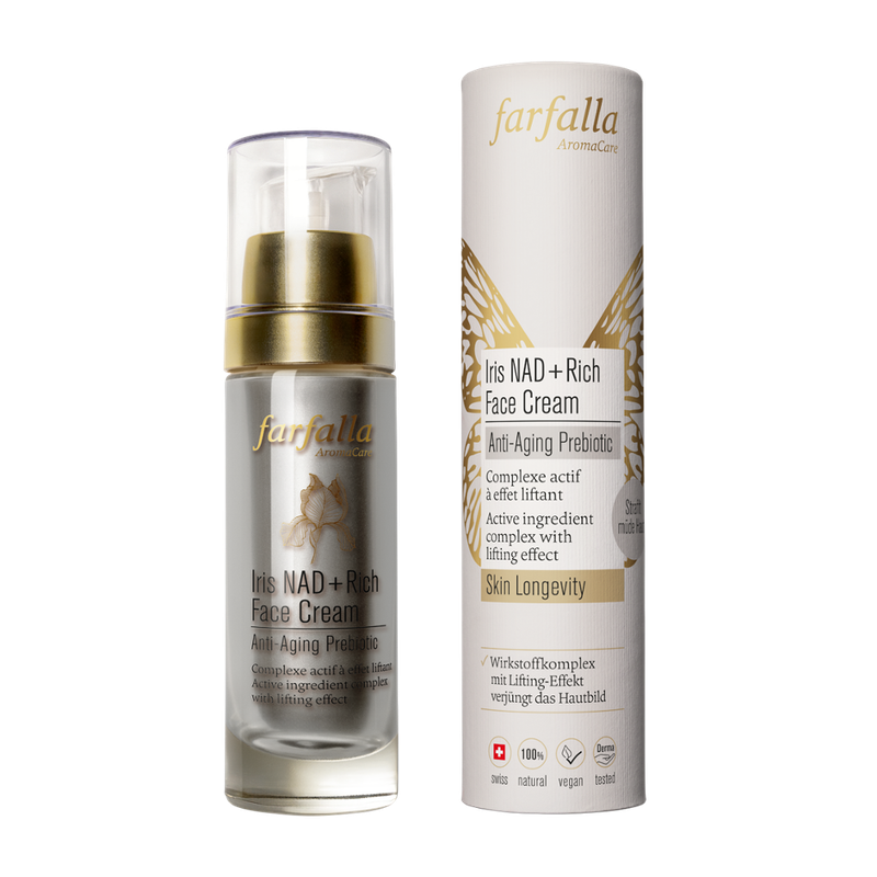 farfalla Iris NAD+ Rich Face Cream, Anti-Aging Prebiotic, 30ml - Produktbild